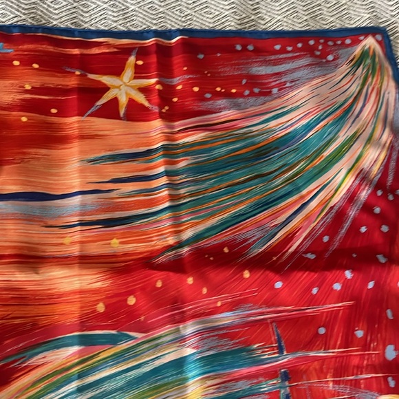 Hermes Feux Du Ciel Silk Scarf - Picture 5 of 7